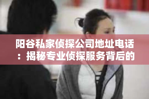 阳谷私家侦探公司地址电话：揭秘专业侦探服务背后的故事