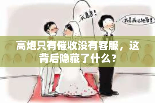 高炮只有催收没有客服，这背后隐藏了什么？