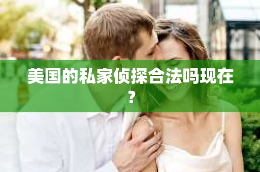 美国的私家侦探合法吗现在？