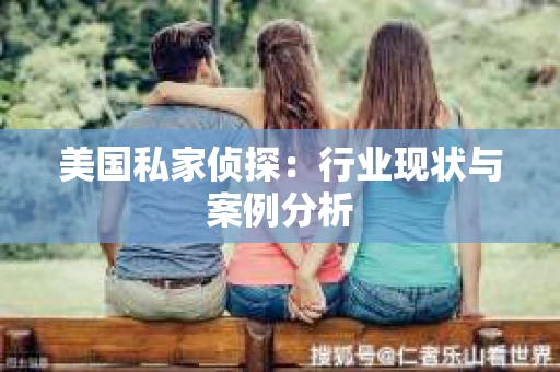 美国私家侦探：行业现状与案例分析