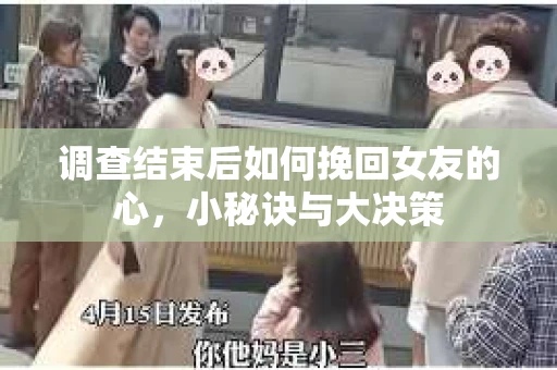 调查结束后如何挽回女友的心，小秘诀与大决策