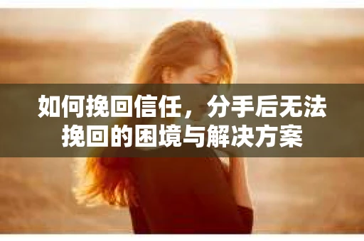 如何挽回信任，分手后无法挽回的困境与解决方案