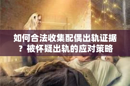 如何合法收集配偶出轨证据？被怀疑出轨的应对策略