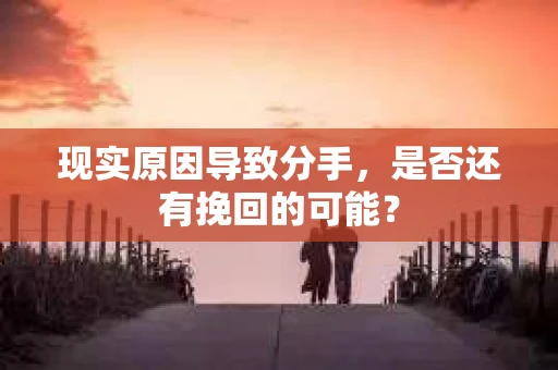现实原因导致分手，是否还有挽回的可能？
